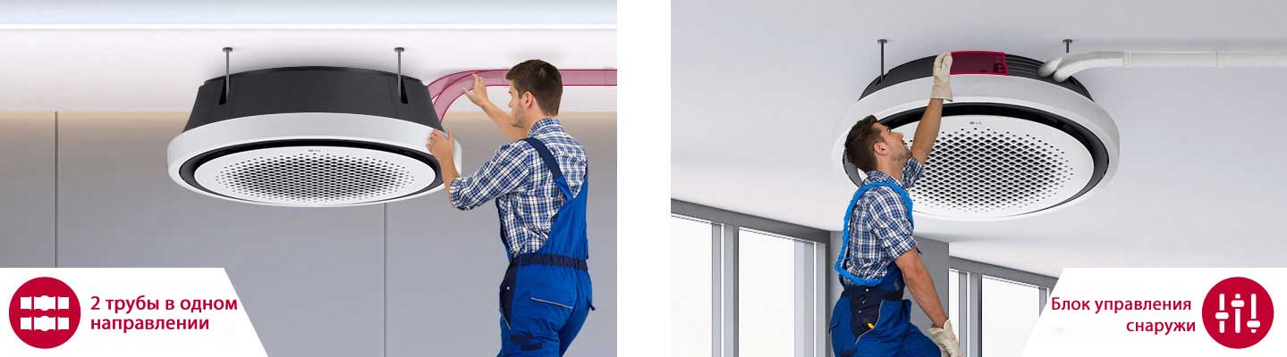 Удобная установка и обслуживание